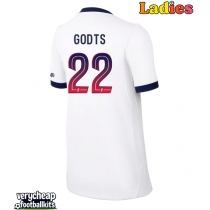 Paris Saint-Germain Mika Godts #22 Replica Away Shirt Ladies 2026-27 Short Sleeve